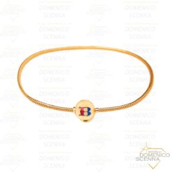 Bracciale Isola Bella dorato 18 cm
