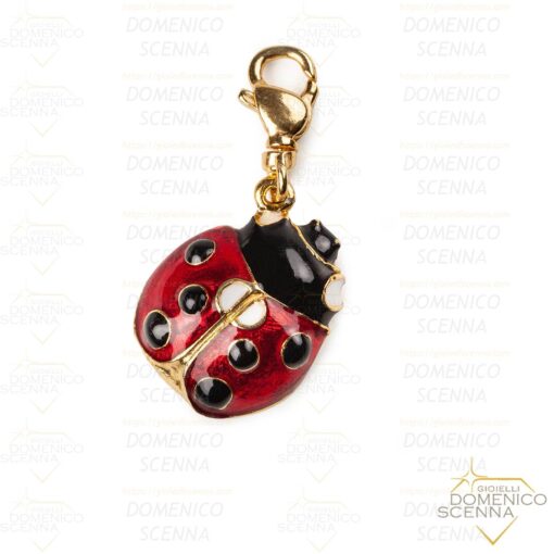 charm coccinella dorato isola bella