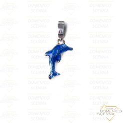 Charm Delfino Rodio Isola Bella