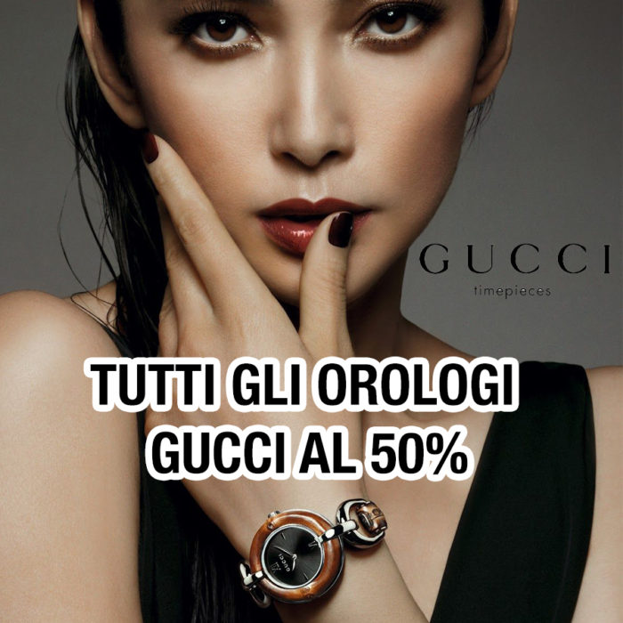 sconto orologi gucci