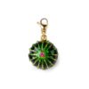 Charm Isola Bella Cactus 20000565 in argento dorato e smalto a forma di cactus, della collezione Giardino Segreto