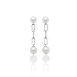 Orecchini Miluna in argento PER2511