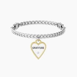 Bracciale con ciondolo gratitudine Kidult 731940