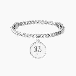 Bracciale 18 anni con catena groumette Kidult 731949