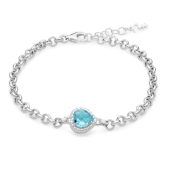 Bracciale Miluna in argento BRD908