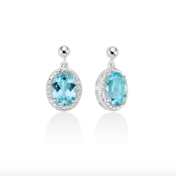 Orecchini Miluna in argento ERD2547