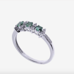 Anello Bliss con Smeraldi 20089515