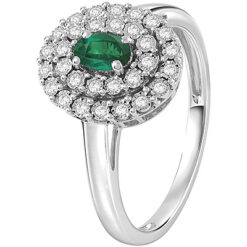 Anello Bliss con Smeraldo 20091479