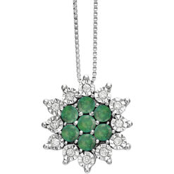 Collana Bliss con Smeraldo 20081577