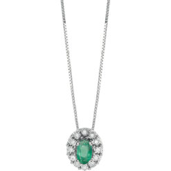 Collana Bliss con Smeraldo 20085214