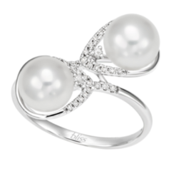 Anello con perla Bliss 20061943