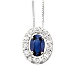 Collana Bliss con zaffiro 20061792