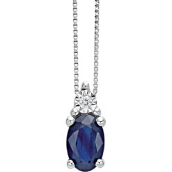 Collana Bliss con zaffiro 20069990