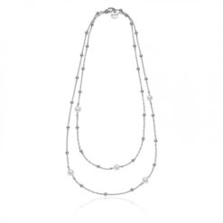 Collana Unoaerre bianca 000EXH5234000