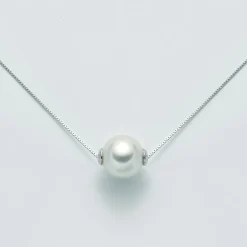 Collana in oro bianco PCL5866 Miluna da donna