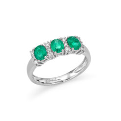 Anello smeraldi Miluna LID3622