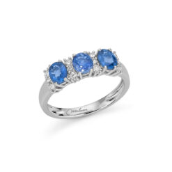 Anello con zaffiro Miluna LID3639
