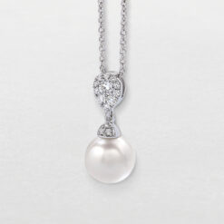 Collana con perla e diamante Visconti Giorgio GBX38040