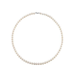 Collana in oro bianco con perle Bliss 20092868