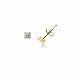 Orecchini oro giallo e diamanti Donnaoro LOL10311.006