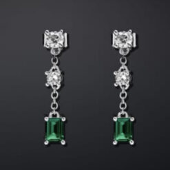 ORECCHINI CHIARA FERRAGNI BRAND EMERALD - J19AWJ18