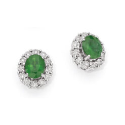 Orecchini Donnaoro Smeraldi e brillanti LOE10095.008