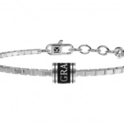BRACCIALE UOMO REGOLABILE "GRAZIE PAPÃ" 732274 - KIDULT