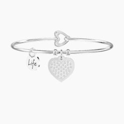 Bracciale rigido con cuore Kidult 732288