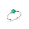Anello Miluna smeraldo LID3647