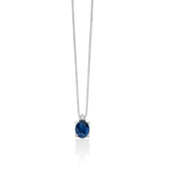 Collana Miluna zaffiro CLD4575