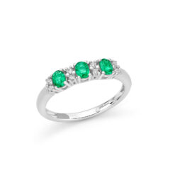 Anello Miluna smeraldo LID3757