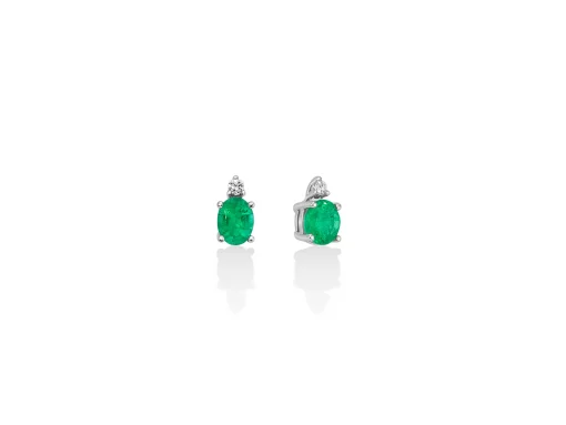 Orecchini Miluna smeraldo ERD2702