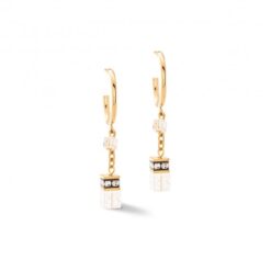 Orecchini Coeur de Lion Festive Layer oro-bianco 4523/21-1416