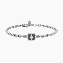 Bracciale uomo con rosa dei venti Kidult 732344