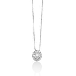 Collana Miluna con brillante CLD4846