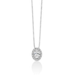 Collana Miluna con brillante CLD4849C