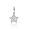 Charm pendente argento stella