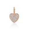 Charm pendente cuore PFD889R