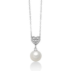 Collana Miluna con perla PCL6168