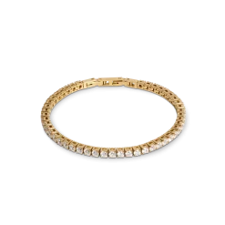Bracciale tennis oro-cristallo Coeur de Lion 0600/30-1816