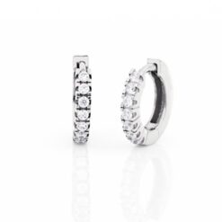 Orecchini a Cerchietto Argento Unoaerre 5820