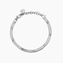 Bracciale regolabile con cristalli bianchi Kidult 831010