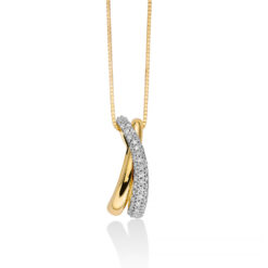 Collana con diamanti Miluna CLD4562