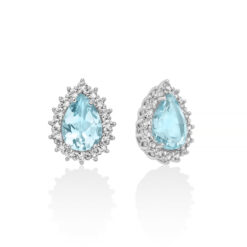 Orecchini in argento e topazio Miluna ERD2972