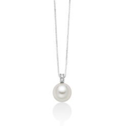 Collana con perla e diamanti Miluna PCL6676