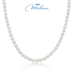 Collana di perle in argento PCL6652B