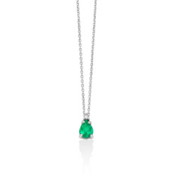 Collana con smeraldo e brillanti Miluna CLD4900