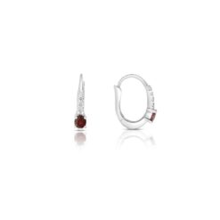 Orecchini diamanti e rubini Giorgio Visconti BB37758R