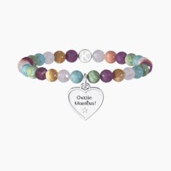 Bracciale elastico maestra con pietre colorate Kidult 732134