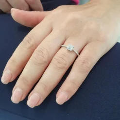 Anello Giorgio Visconti GR 2.10 FGVS 0.32 ABX15439
